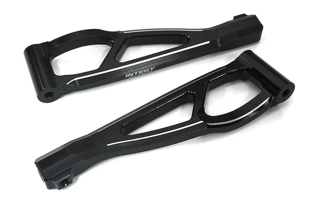 C28731BLACK Billet Machined Front Upper Suspension Arms for Arrma 1/8 Kraton 6S BLX AR330218 - Image 1