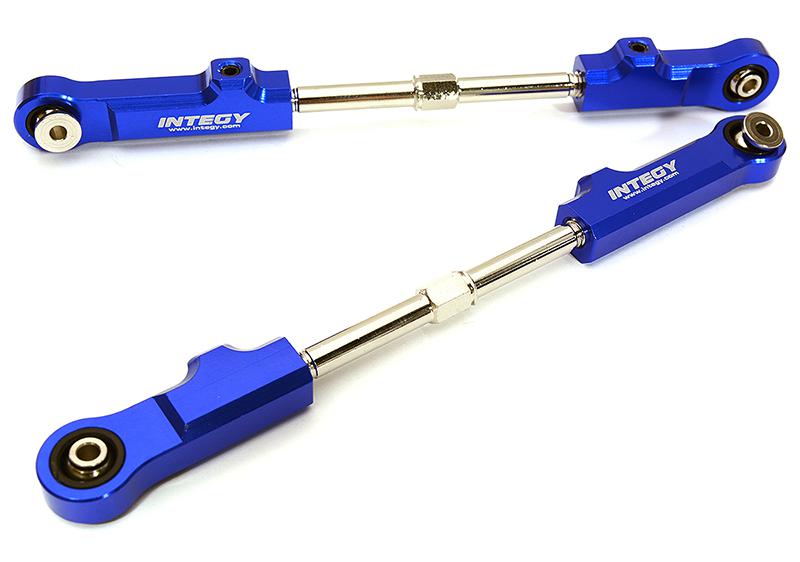 C28733BLUE Machined Rear Upper Suspension Linkages for Arrma 1/8 Kraton 6S BLX AR330221 - Image 1
