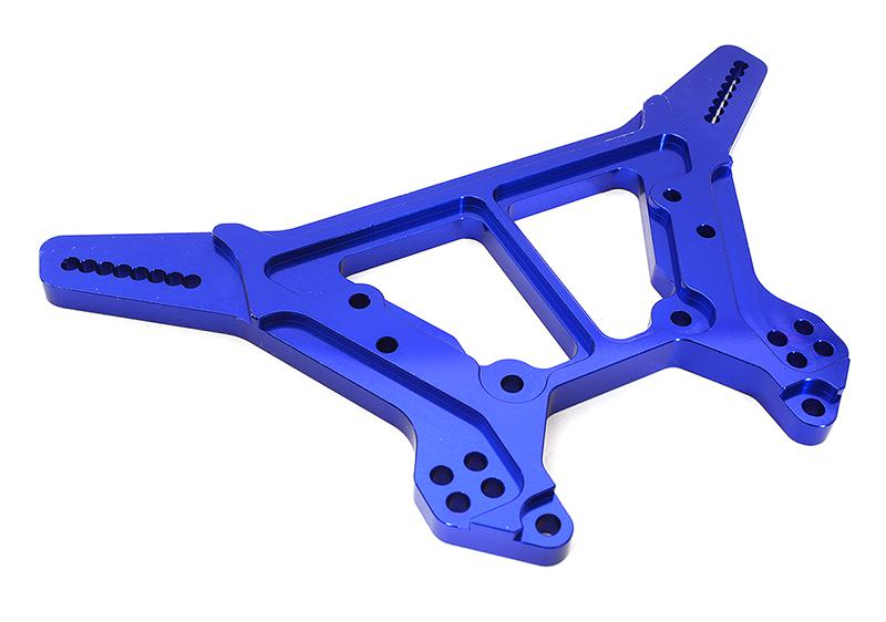 C28737BLUE Billet Machined Rear Shock Tower for Arrma 1/8 Kraton 6S BLX AR330222 - Image 1