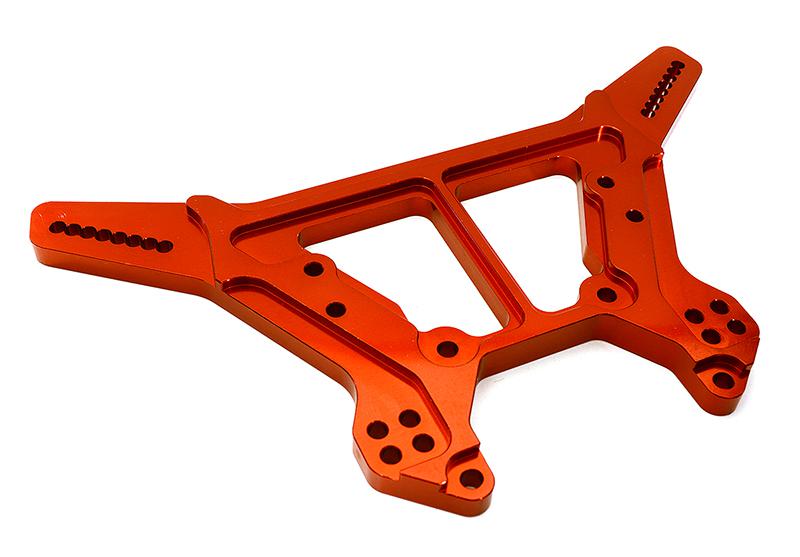 C28737RED Billet Machined Rear Shock Tower for Arrma 1/8 Kraton 6S BLX AR330222 - Image 1