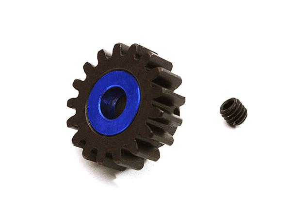 C28750BLUE Machined 5mm Bore 17T Pinion Gear for Arrma 1/8 Kraton 6S BLX (MOD1) ARA310964 - Image 1