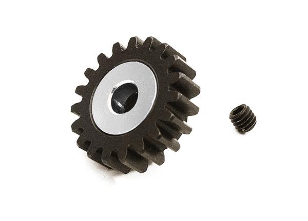 C28752SILVER Machined 5mm Bore 19T Pinion Gear for Arrma 1/8 Kraton 6S BLX (MOD1) ARA310966 - Image 1