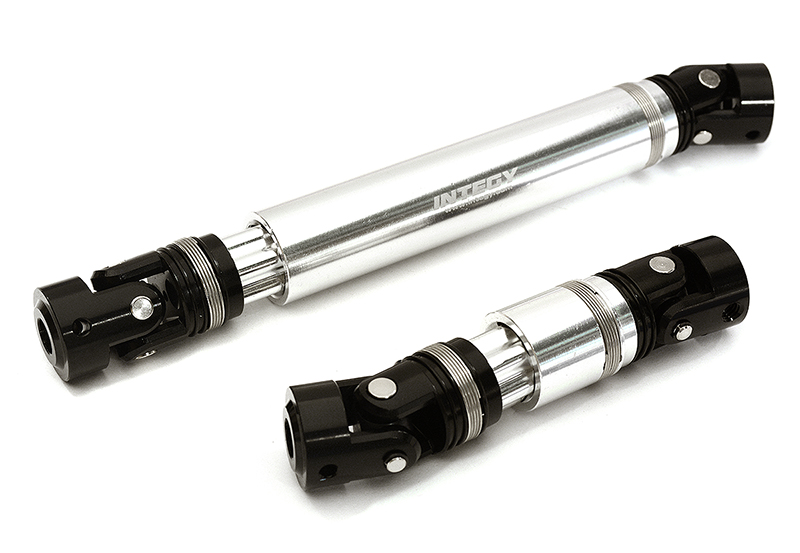 C28840SILVER Billet Machined Alloy Center Drive Shafts for Traxxas 1/10 E-Revo 2.0 8655 8658 - Image 1