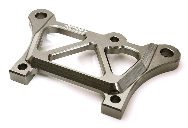 C28855GREY Billet Machined Top Plate for Losi 1/5 Desert Buggy XL-E - Image 1