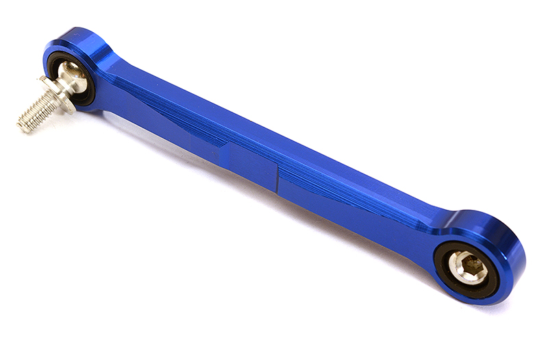 C28859BLUE Billet Machined Servo Link for Losi 1/5 Desert Buggy XL-E - Image 1