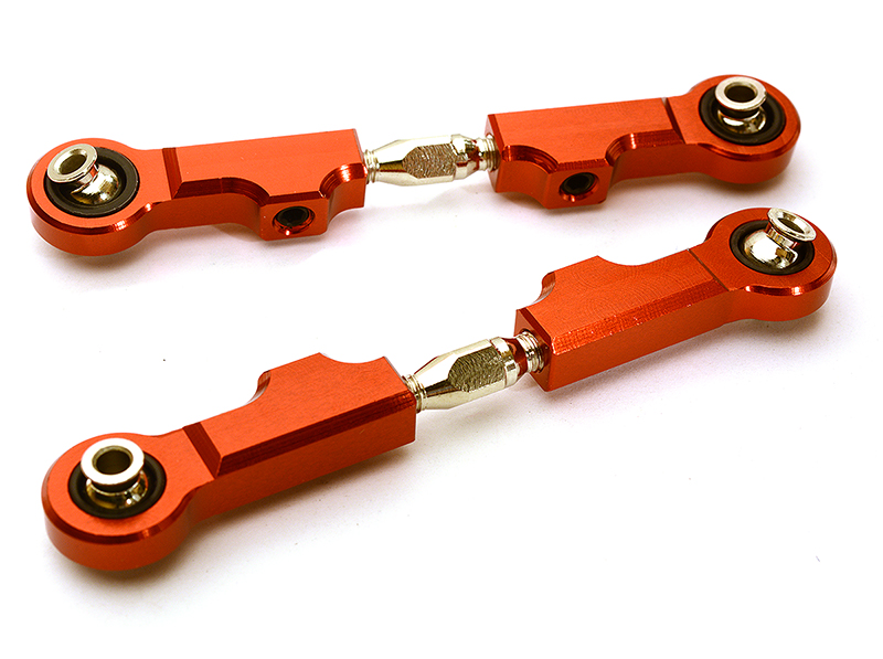 C28869RED Machined Upper Turnbuckle Links for Arrma 1/10 Granite 4X4 3S BLX AR330535 - Image 1