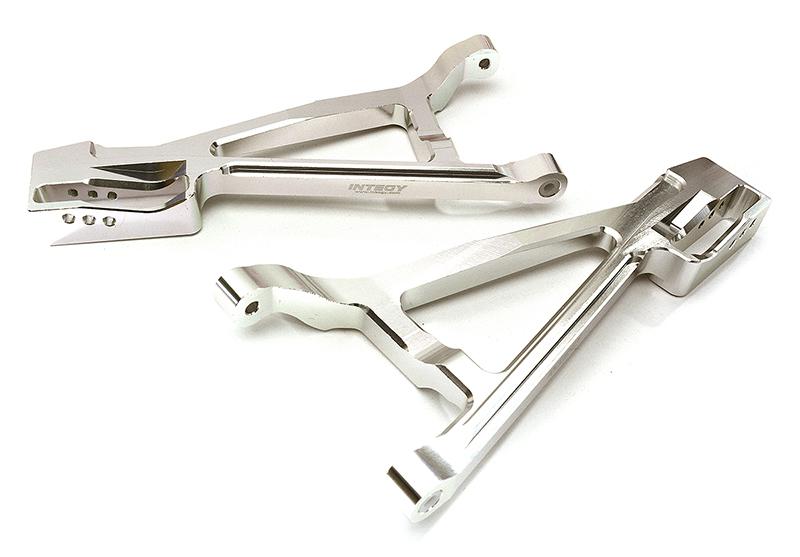 C28870SILVER Machined Front Lower Suspension Arms for Traxxas 1/10 E-Revo (-2017) 5331 5332 - Image 1