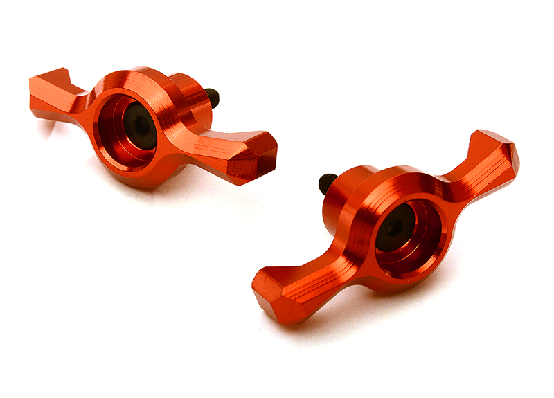 Alloy Rear Spare Tire Lock Nuts for Traxxas 1/7 Unlimited Desert Racer 3931