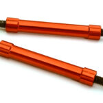 Billet Machined 45mm Aluminum Linkages (2) M4 Threaded for 1/10 Scale Crawler