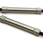 Billet Machined 50mm Aluminum Linkages (2) M4 Threaded for 1/10 Scale Crawler
