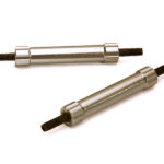 Billet Machined 35mm Aluminum Linkages (2) M3 Threaded for 1/10 Scale Crawler