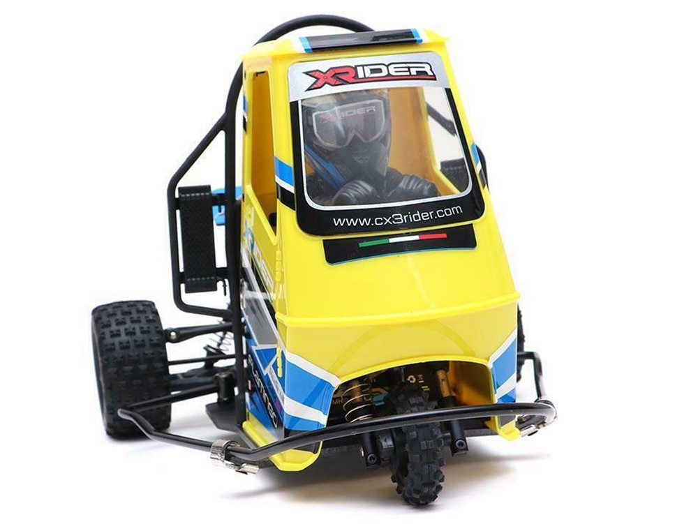 C28906YELLOW X-Rider 1/8 Flamingo RC Tricycle 2.4Ghz RTR - Image 1