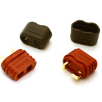 T-Style Type Plug Sheathed Connector Set (2) Female