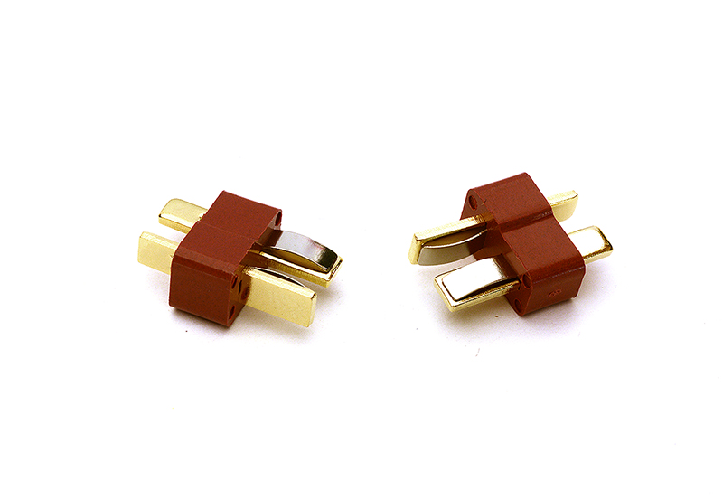 C28926 T-Style Type Plug Connector Set (2) Male - Image 1