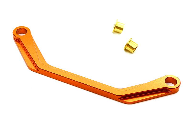 C28974ORANGE Billet Machined Steering Link for Tamiya T3-01 Dancing Rider - Image 1