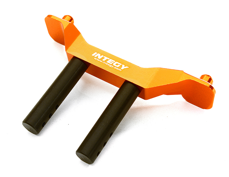 C28980ORANGE Machined Rear Body Mount for Arrma 1/10 Granite Voltage 2WD Mega Truck AR320385 - Image 1