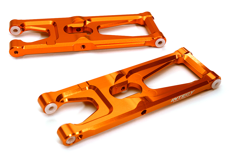 C28992ORANGE Billet Machined Lower Arms (2) for Arrma 1/10 Granite Voltage 2WD AR330431 - Image 1