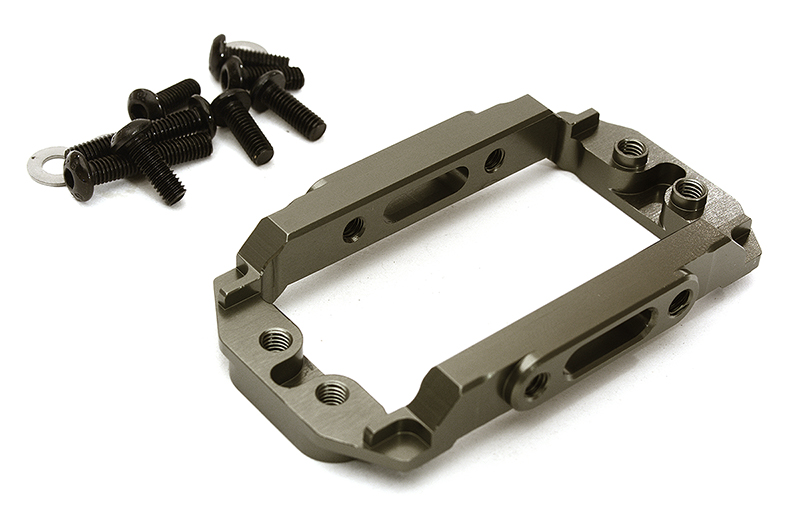 C28993GREY Billet Machined Servo Stay for Tamiya T3-01 Dancing Rider - Image 1