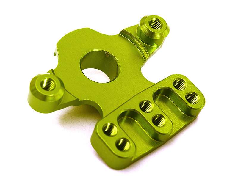 C28994GREEN Billet Machined Servo Arm Plate for Tamiya T3-01 Dancing Rider - Image 1