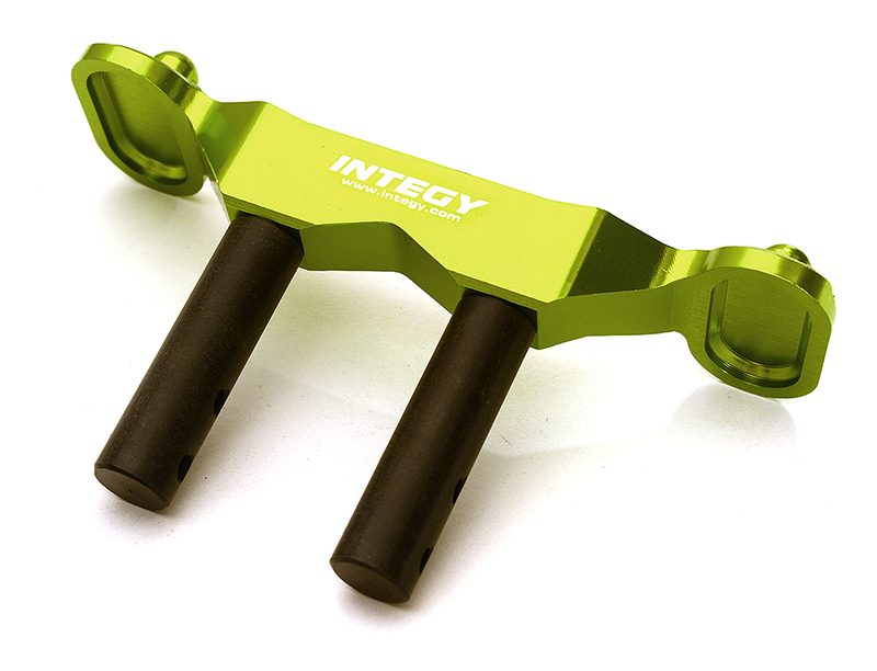C28996GREEN Alloy Machined Front Body Mount for Arrma 1/10 Granite 4X4 3S BLX AR320404 - Image 1