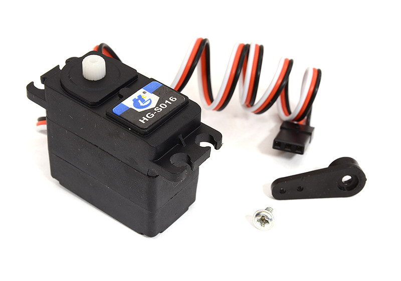 C29025 Replacement 2.2kg Mini Servo 8012-P0214 for HG-P801 1/12 8X8 RC Military Truck - Image 1