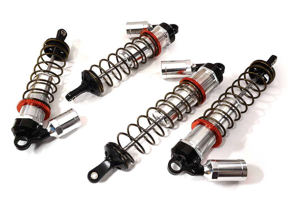 Machined Piggyback Shock Set for Arrma 1/8 Kraton 6S BLX ARA330621 ARA330622
