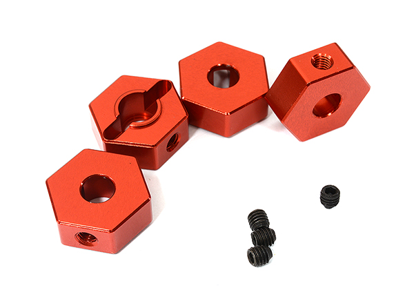 Billet Machined Wheel Hex (4) for Arrma 1/10 Granite 4X4 3S BLX AR310871