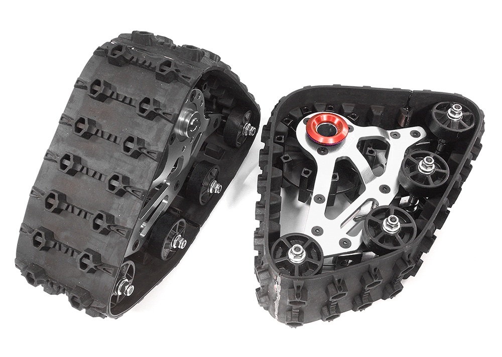 C29141SILVER Snowmobile & Sandmobile (2) for Arrma 1/10 Granite Voltage 2WD Mega Truck - Image 1
