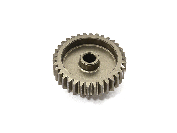 C29232 Billet Machined 48 Pitch Pinion Gear 34T, 3.17mm Bore/Shaft for Brushless R/C - Image 1