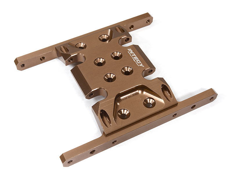 C29316BRONZE Billet Machined Gearbox Mount for Element RC 1/10 Scale Enduro Sendero - Image 1