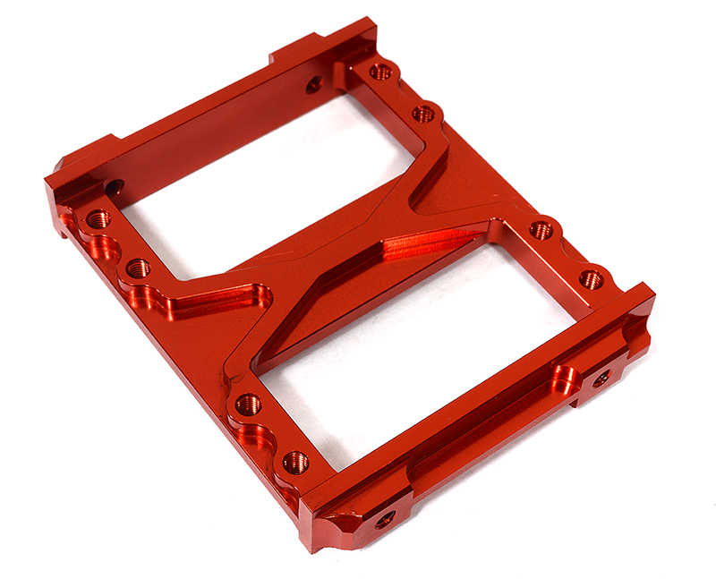 C29317RED Billet Machined Servo Mount for Element RC 1/10 Scale Enduro Sendero - Image 1