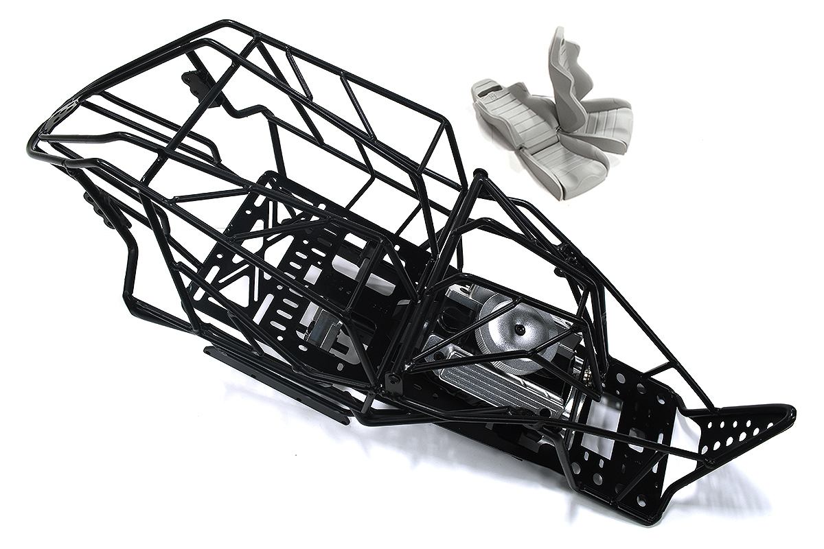 C29332 Steel Roll Cage Body w/ Main Gearbox & Motor for Axial 1/10 Wraith 2.2 & RR10 - Image 1