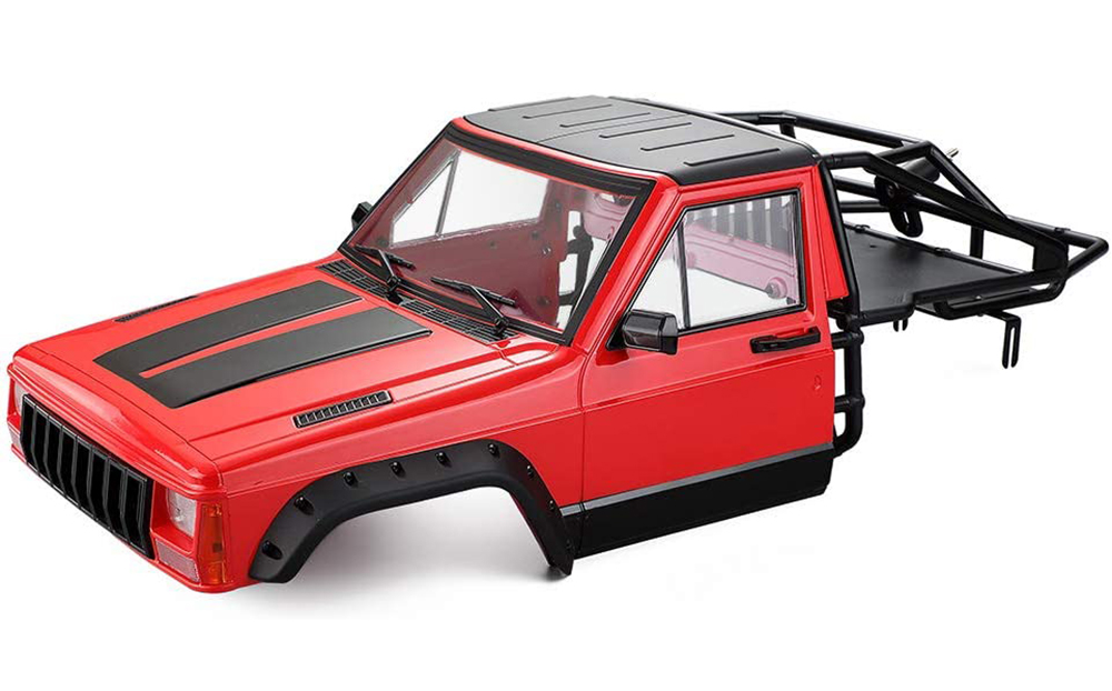 C29334RED Realistic Hard Plastic Scale Body Kit for 1/10 Off-Road Crawler - Image 1