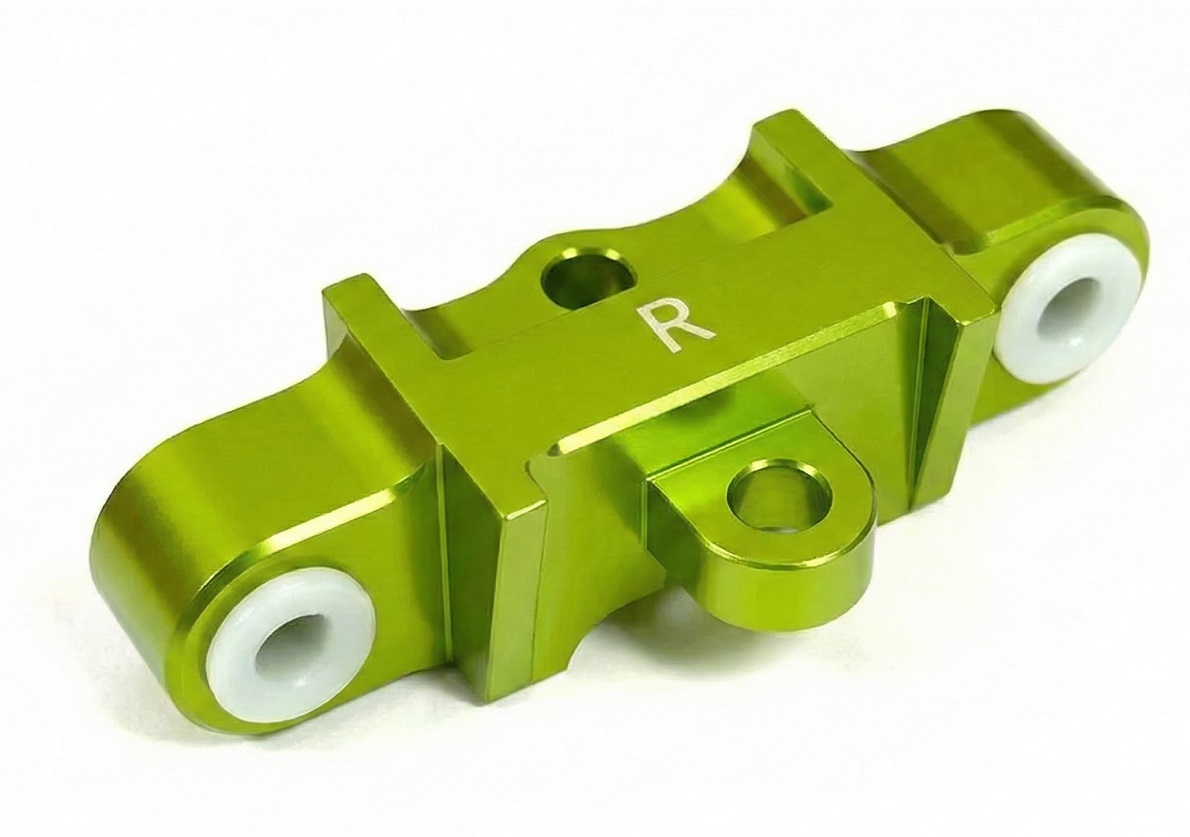 C29357GREEN Billet Machined Rear-Front Arm Brace for Traxxas 1/10 Maxx 4S Truck 8916 - Image 1