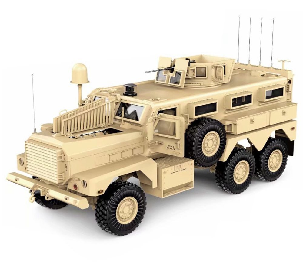 C29453 HG-P602 1/12 6X6 RC Military Cougar ARTR w/2.4GHz Stick Remote, Sound & Light - Image 1
