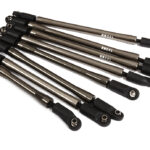 Aluminum Alloy 8-Piece Linkage Set for Axial 1/10 SCX10 II #90046-47