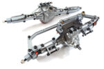 Alloy Machined F & R Axle Assembly w/Internals for 1/10 SCX10 Scale Crawler - Image 2