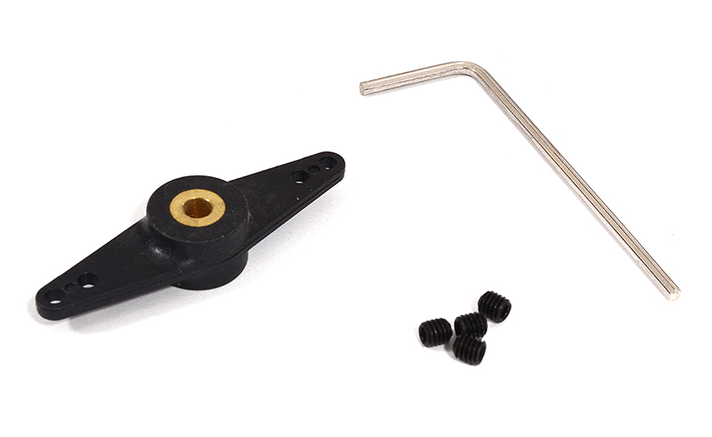 Straight Steering Arm 3mm Shaft Size L=40mm 2mm Hole for RC Boat