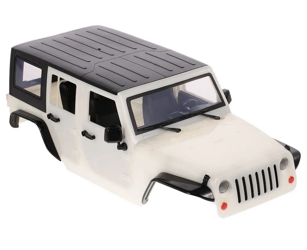 Realistic JW10-S Hard Plastic Body Kit for 1/10 Scale Off-Road Crawler WB=313mm
