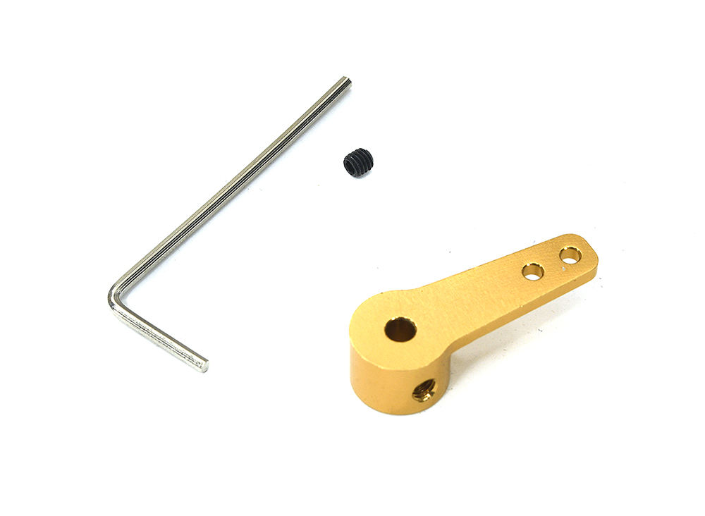 V2 Metal Steering Arm 3mm Shaft Size (r=16.5/21.5mm) for RC Boats