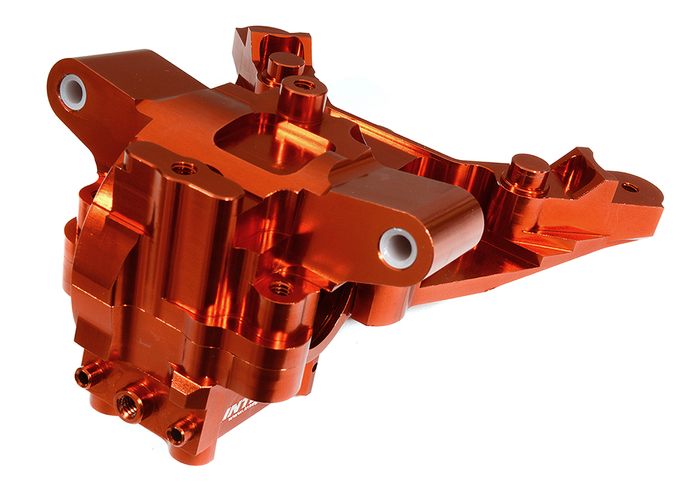 Red Billet Machined Front Bulkhead for Traxxas 1/10 Maxx 4S Monster Truck 8920