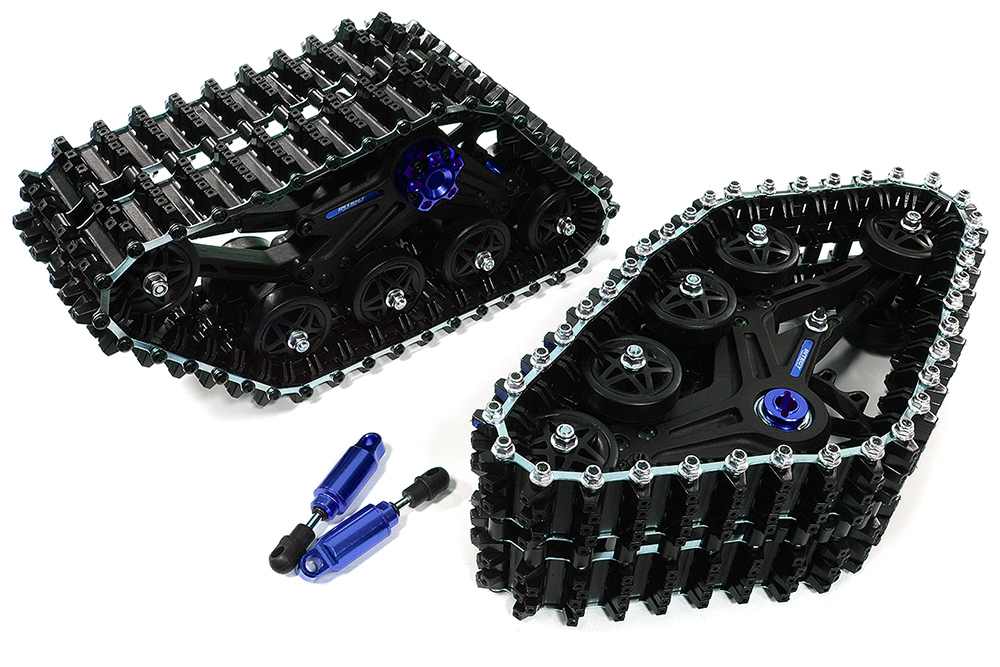 Front Snowmobile & Sandmobile (2) for Traxxas 1/10 Maxx 4S Truck, require C29372
