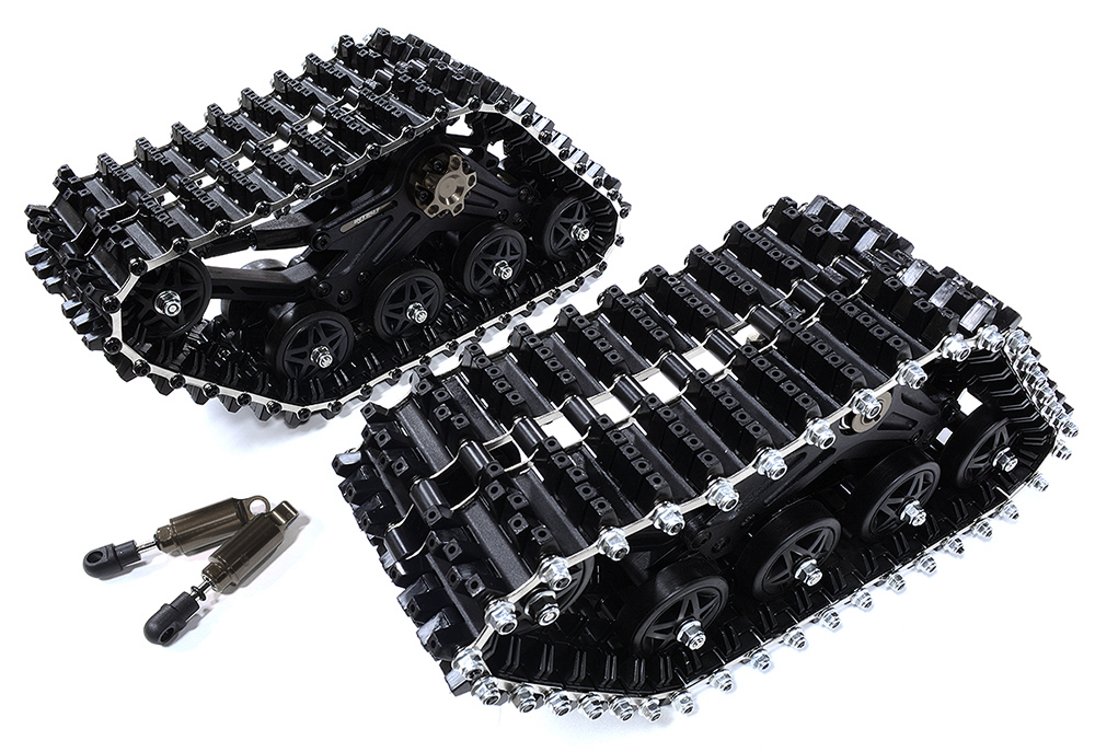 Front Snowmobile & Sandmobile (2) for Traxxas 1/10 Maxx 4S Truck, require C29372