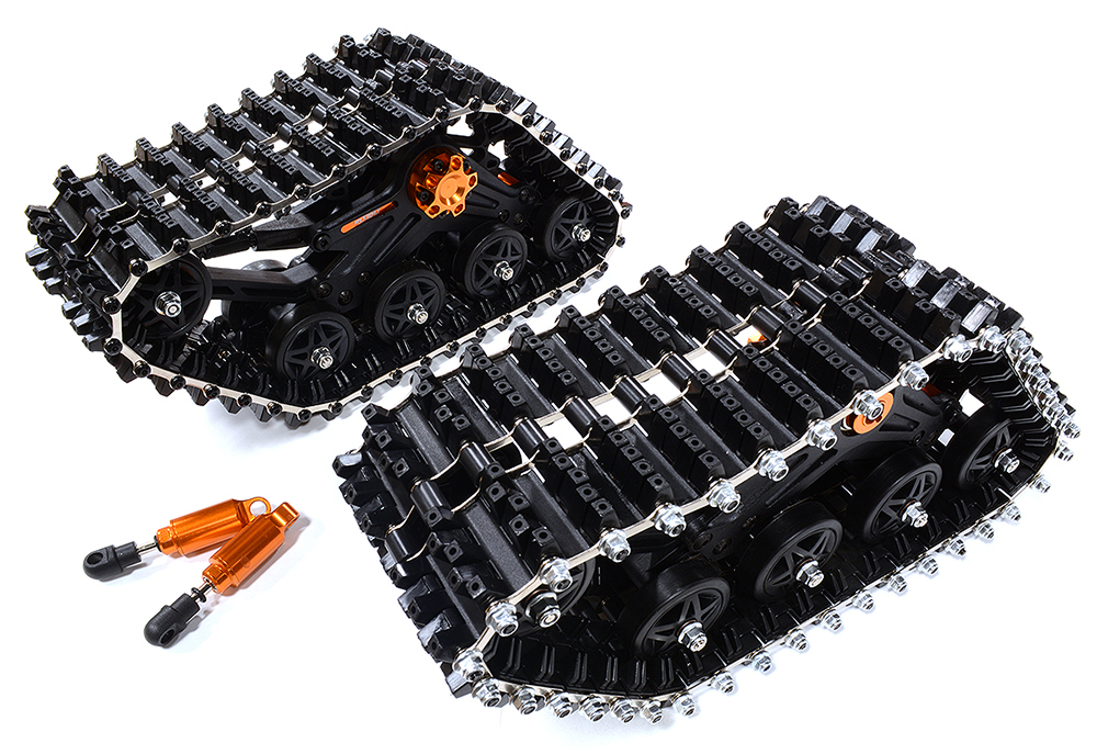 Rear Snowmobile & Sandmobile (2) for Traxxas 1/10 Maxx 4S Truck, require C29373