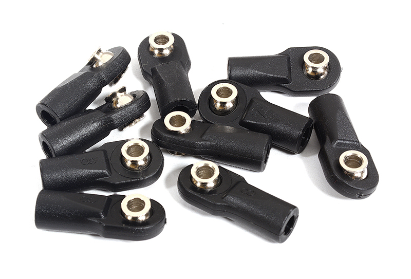 M4 Size Straight 22mm length Ball Ends Type Tie Rod Ends, w/ 3mm Ball Links