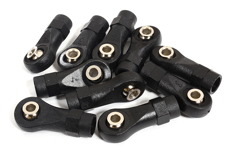 M4 Size Straight 25mm length Ball Ends Type Tie Rod Ends, w/ 3mm Ball Links