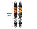 90mm Billet Machined Alloy Shocks for Axial 1/10 SCX-10, SCX10 II & SCX10 III - Image 2