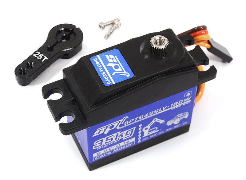 C30091 Waterproof SPT5435LV-180W 35kg Digital Servo 40x20x40mm w/ Horn - Image 1