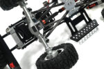 Realistic 1/10 Scale White Off-Road RC Crawler Truck 2.4GHz RTR Model - Image 10