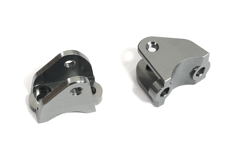 Machined Gun Axle Upper Suspension Linkage Mounts for Tamiya Scale Off-Road CC02